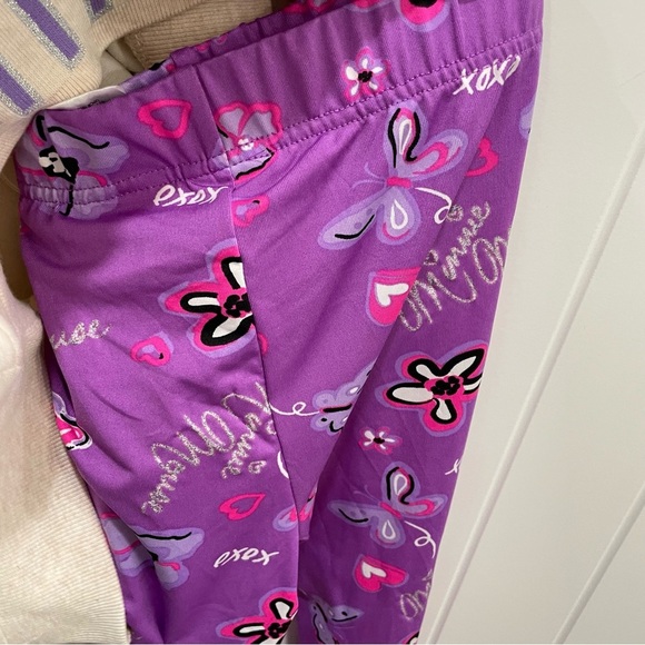 NWT Disney Minnie Mouse Girls Size 8 Hoodie and Leggings 2-Pack - Picture 7 of 12